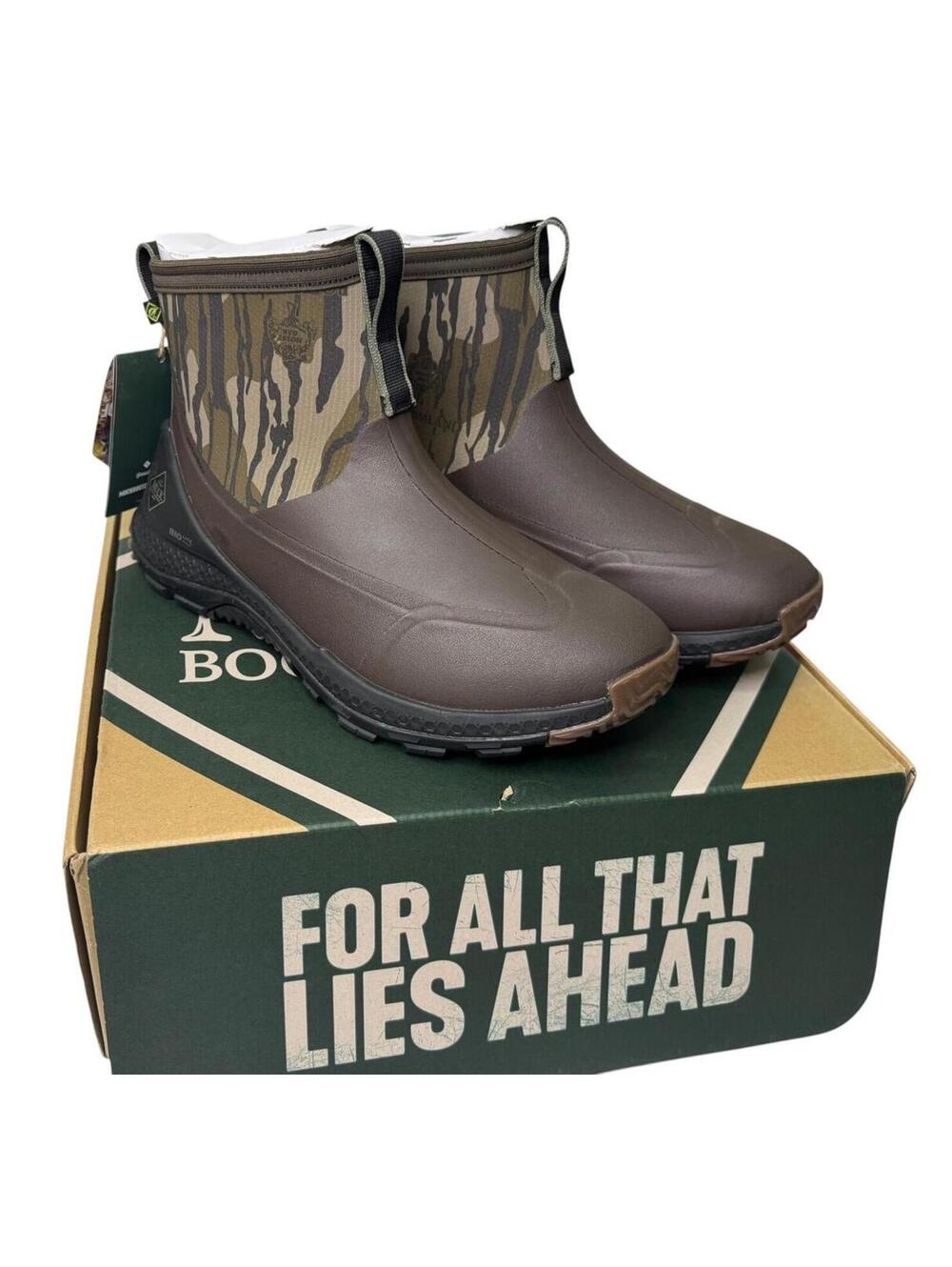 Original Muck Boots Outscape Max Waterproof Boots - Mossy Oak Bottomland Pattern